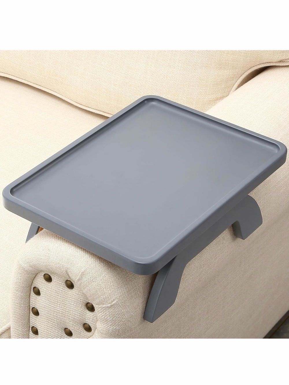 Bamboo🎋Couch🛋️Armrest Clip on Tray Table